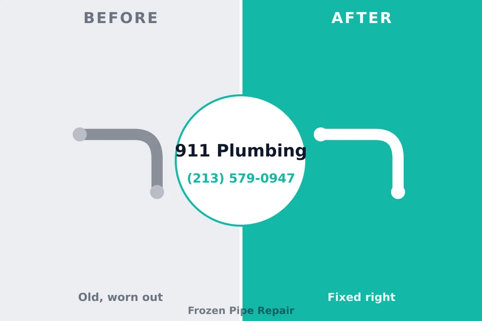 Before and after: plumbing company Shelton, NE